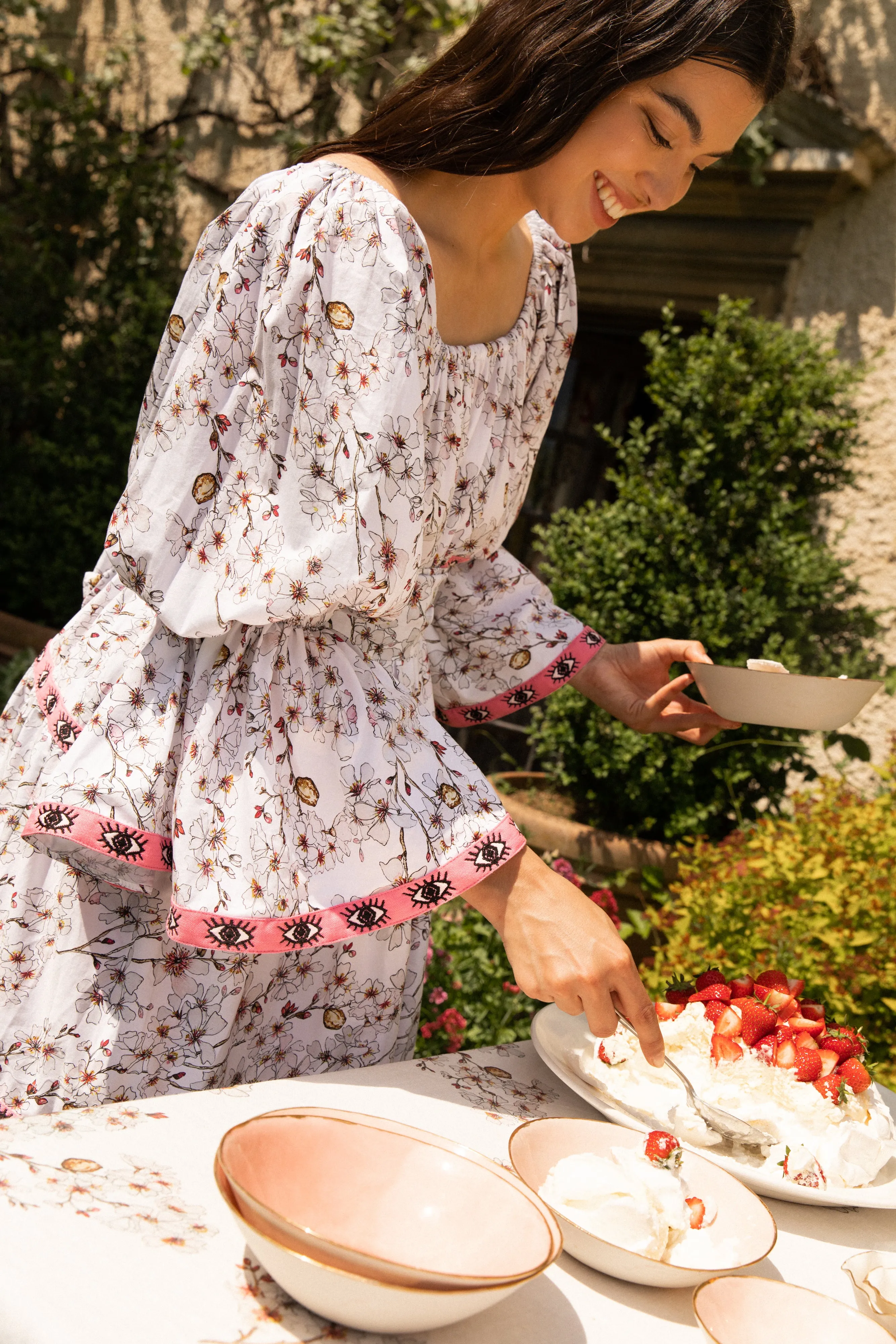 Amargos Dress - Almond Blossom