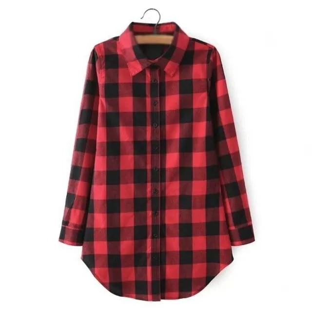 Breasted Shirts Blusas