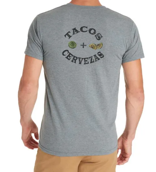 Mens T Shirt • Tacos and Cervezas