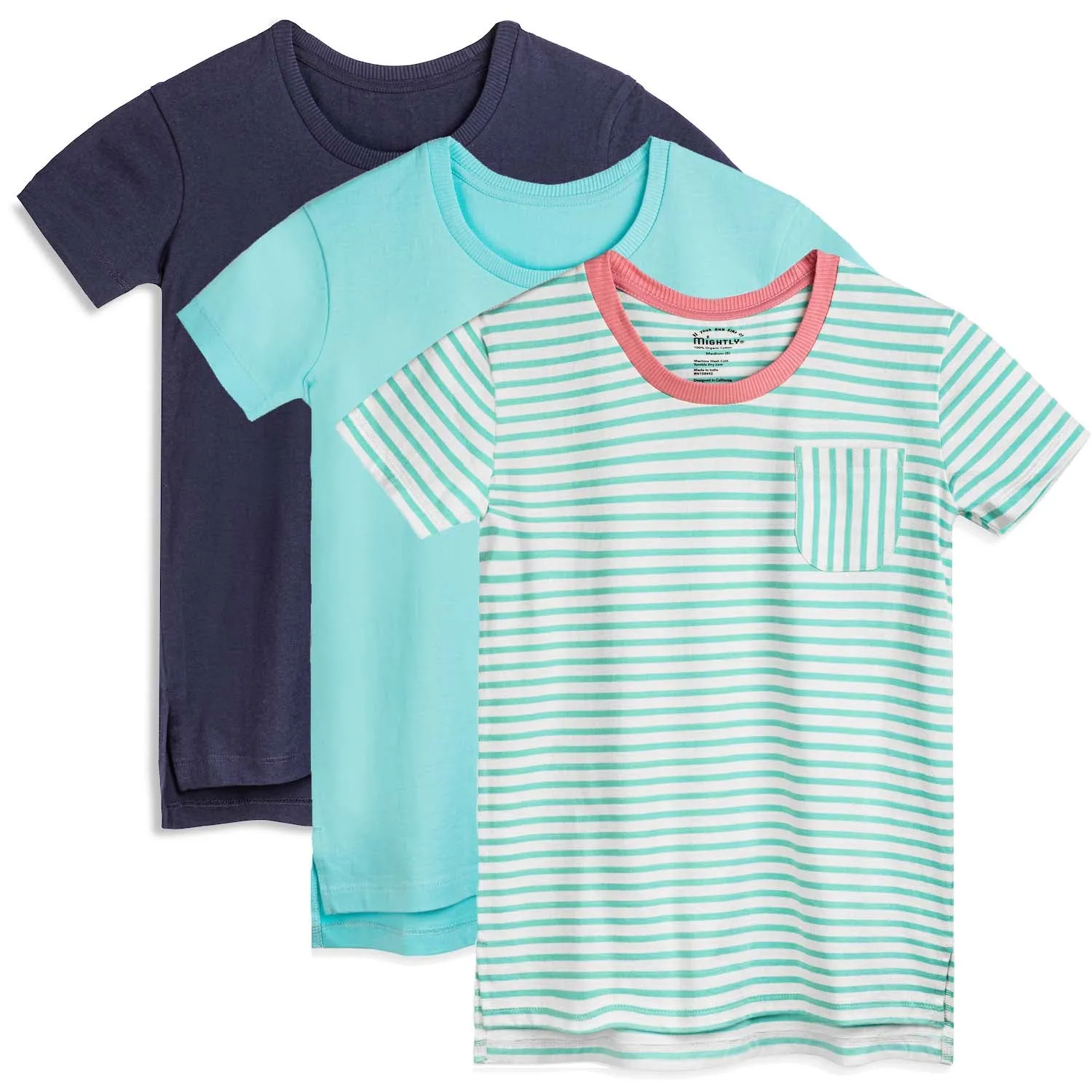 Organic Cotton Kids T-Shirts 3 Pack FINAL SALE