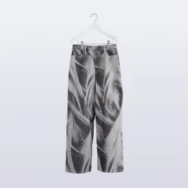 Poil Bleach Denim / black