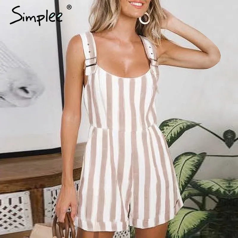 Simplee Casual striped women