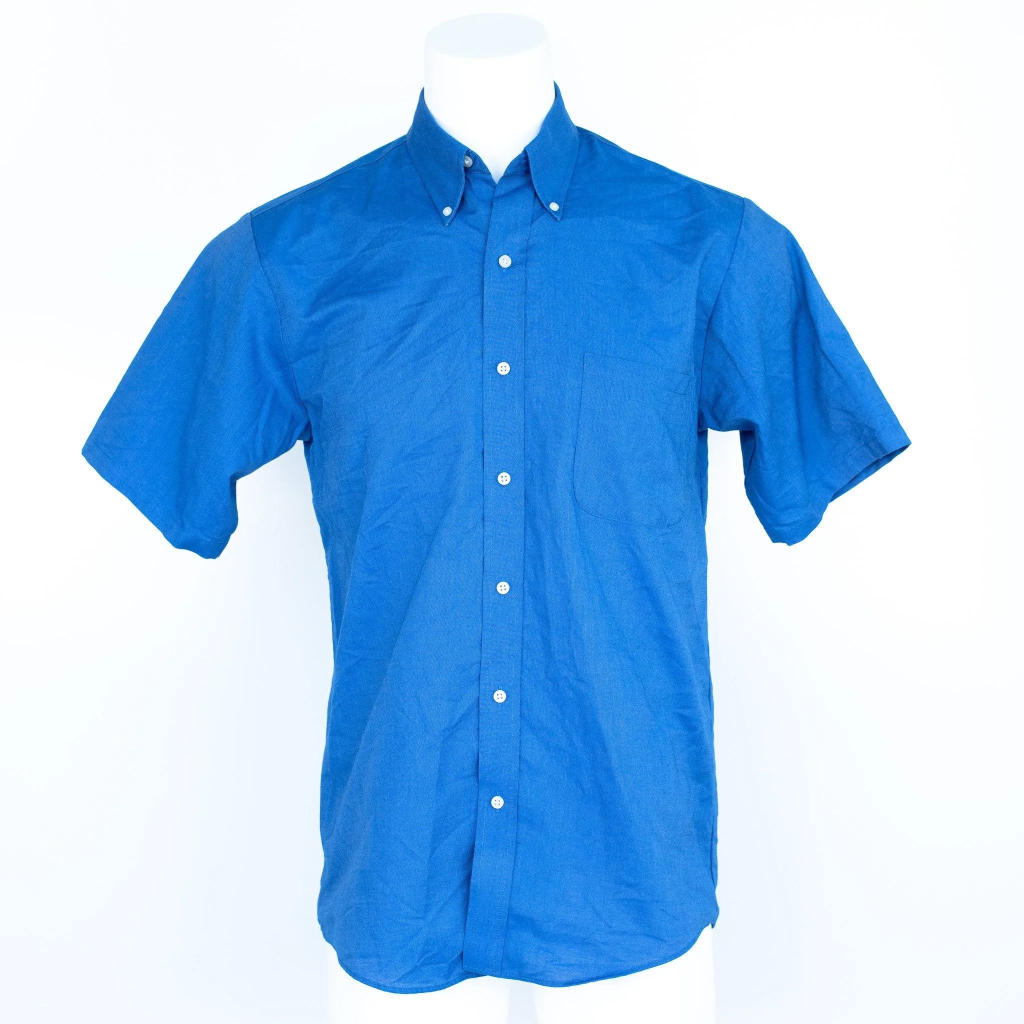 Used Oxford Work Shirt - Short Sleeve