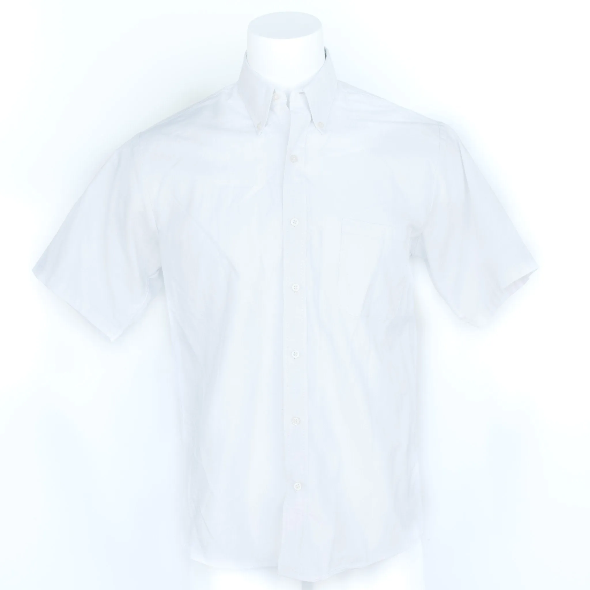 Used Oxford Work Shirt - Short Sleeve