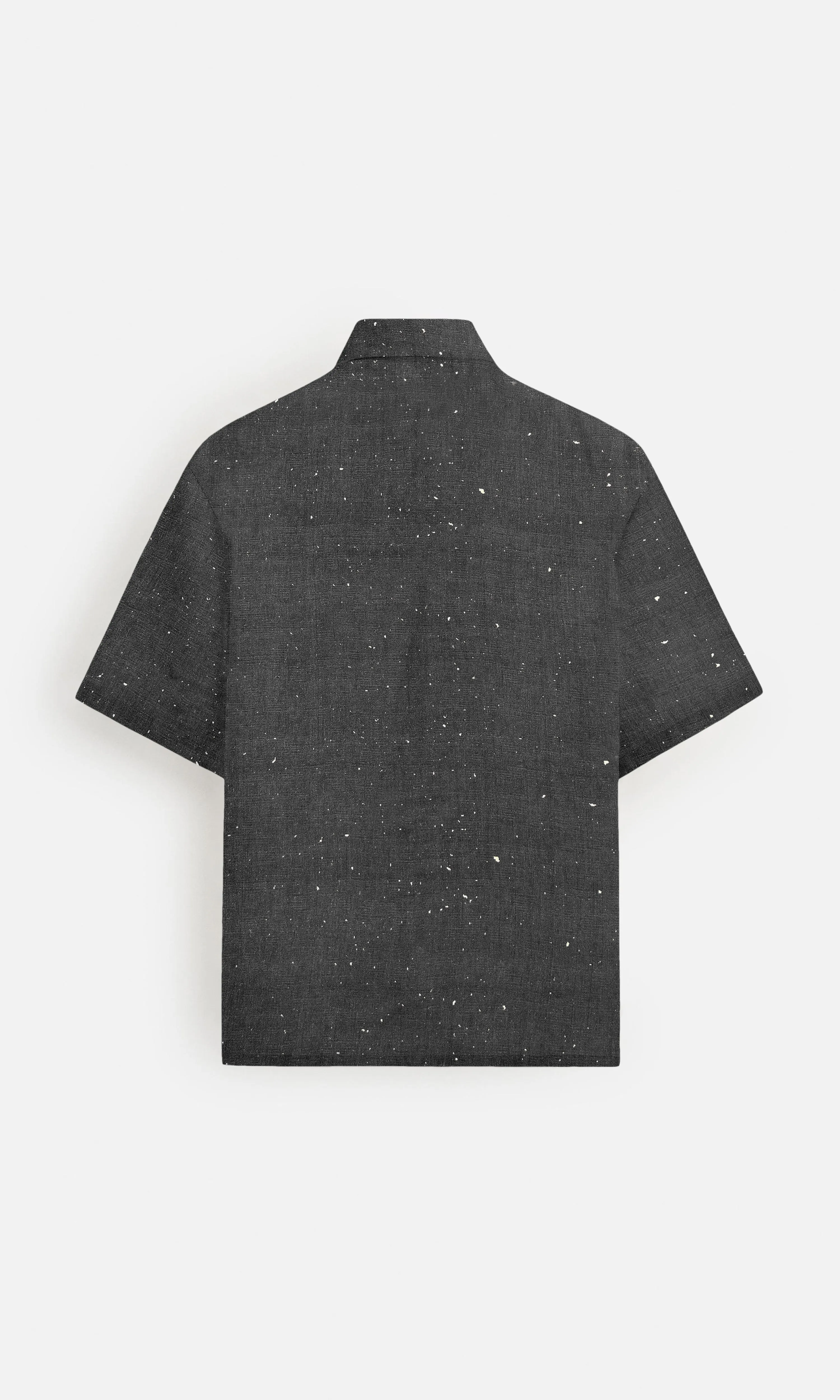 Warrior Spirit Pure Satin Linen Short Sleeve Shirt